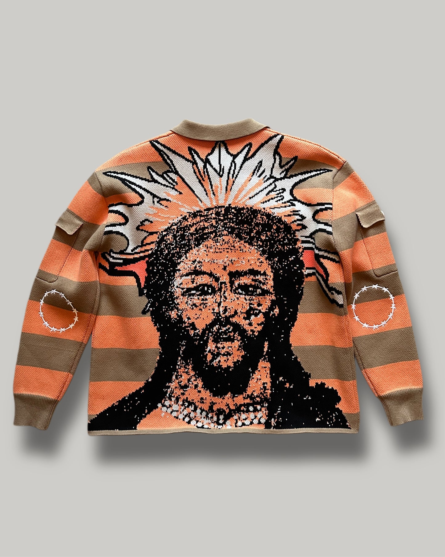 LIVING ICON - KNITTED SWEATER (Olive)