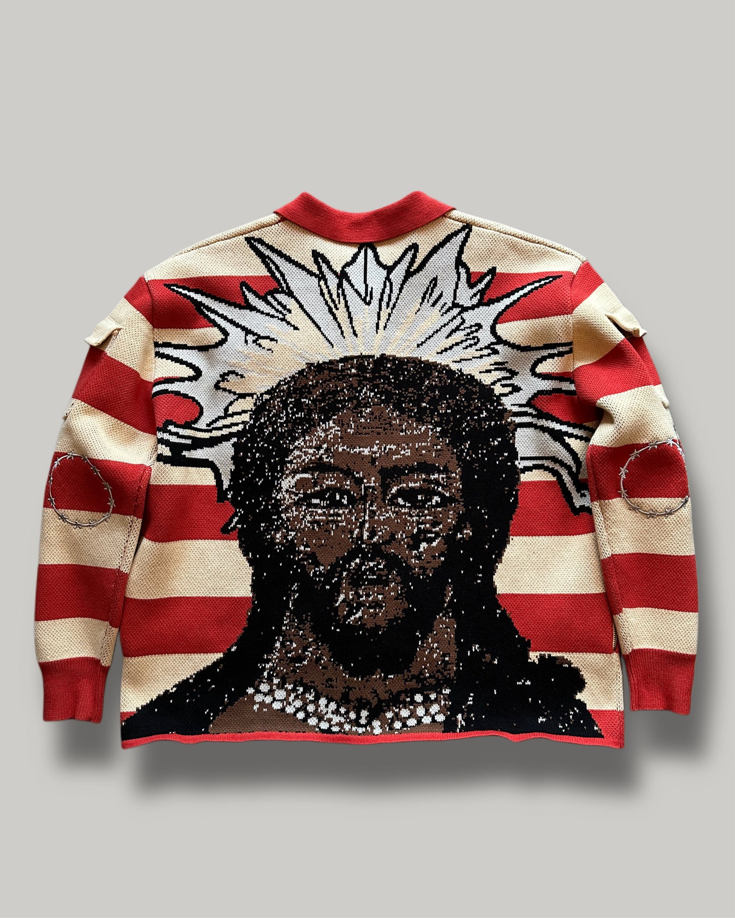 LIVING ICON - KNITTED SWEATER (Red)