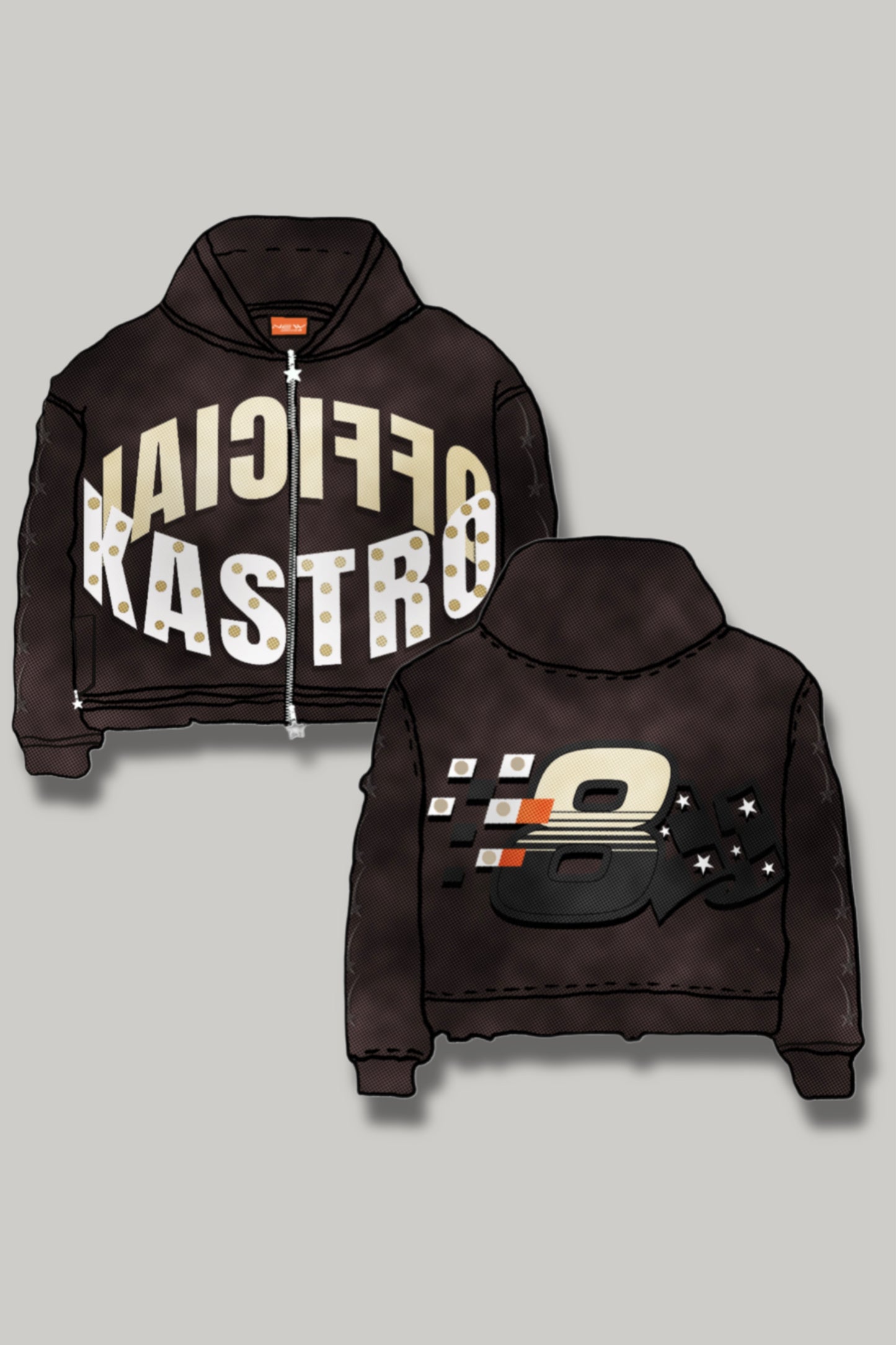 Infinite Motion Hoodie - Coffee