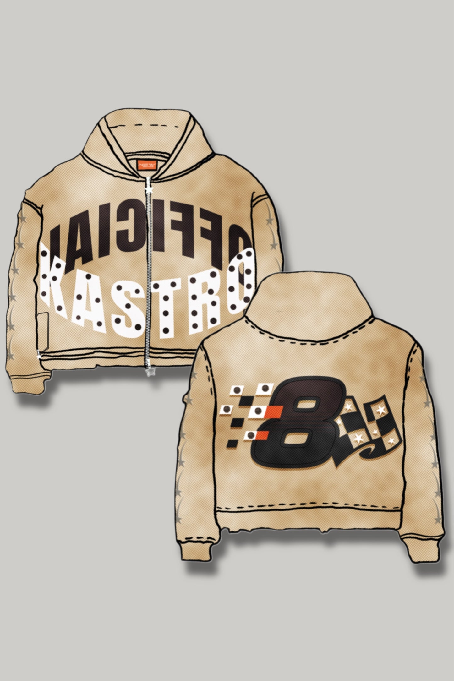 Infinite Motion Hoodie - Cream