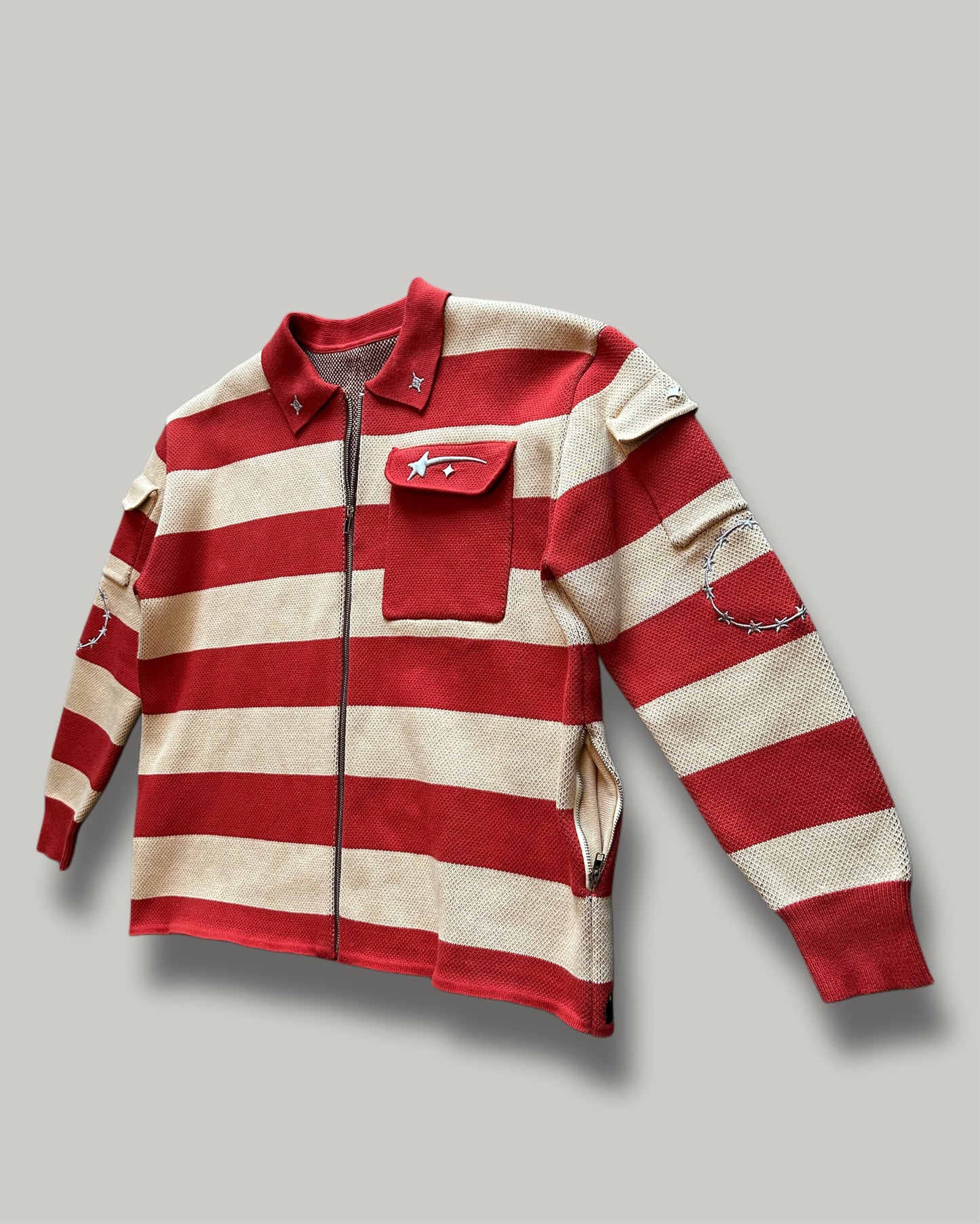 LIVING ICON - KNITTED SWEATER (Red)